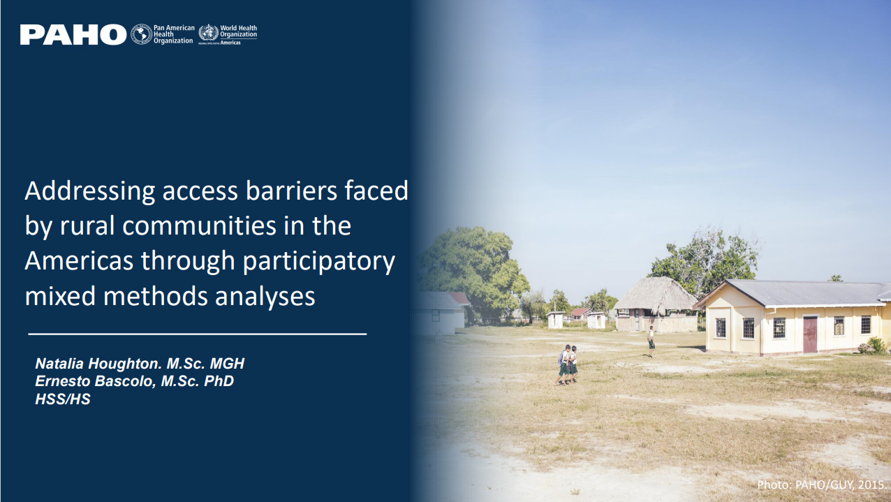 adressing access barriers presentation