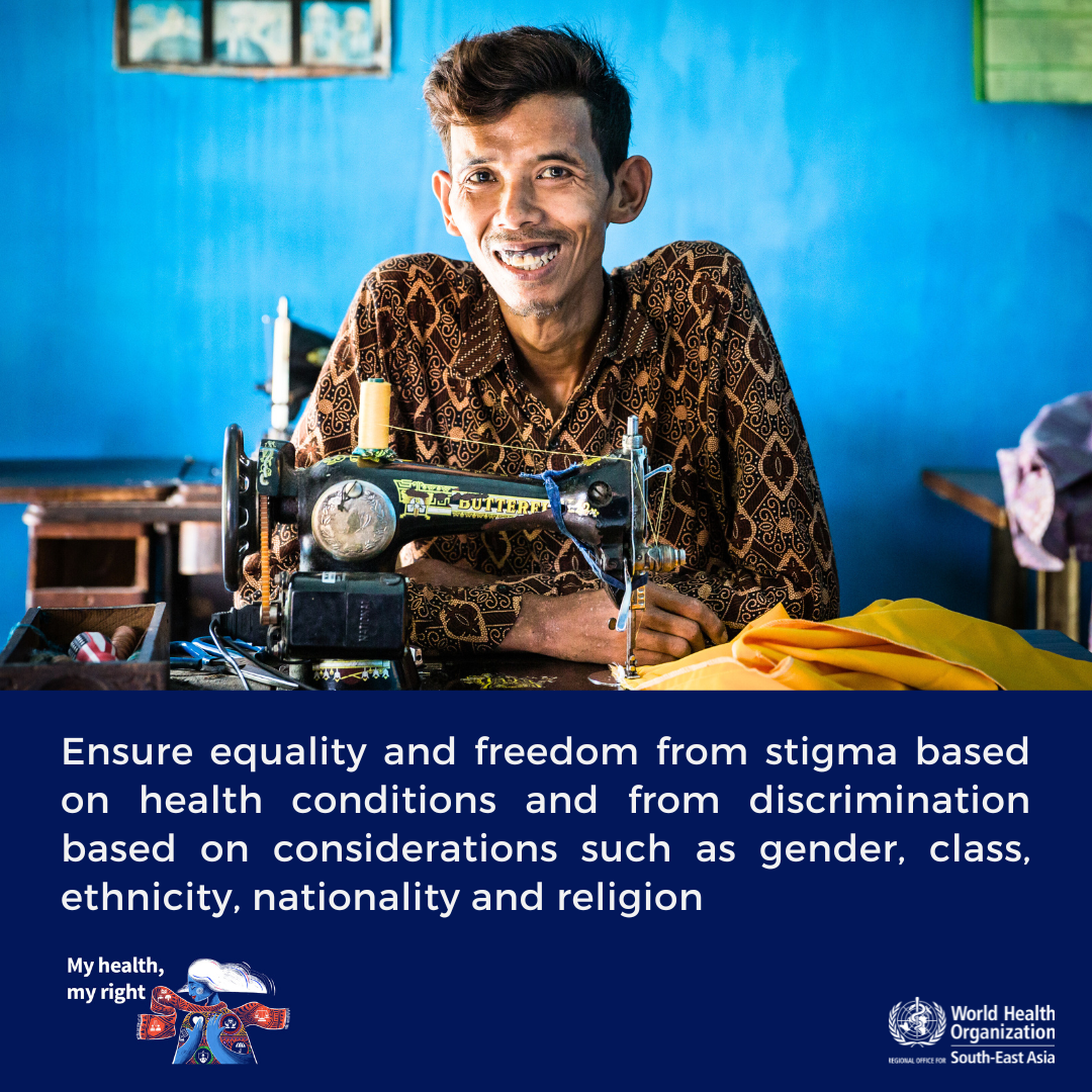 World Health Day 2024 - My Health, My Right